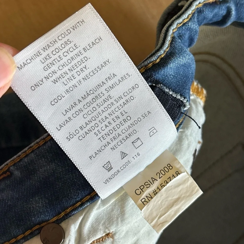 Joe’s Jean’s Girls Adjustable Waist Skinny Jeans Medium Wash, Size 8